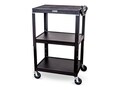 Luxor ADJ HEIGHT METAL UTILITY CART, UCMT1                         , 41824429, Computer Carts