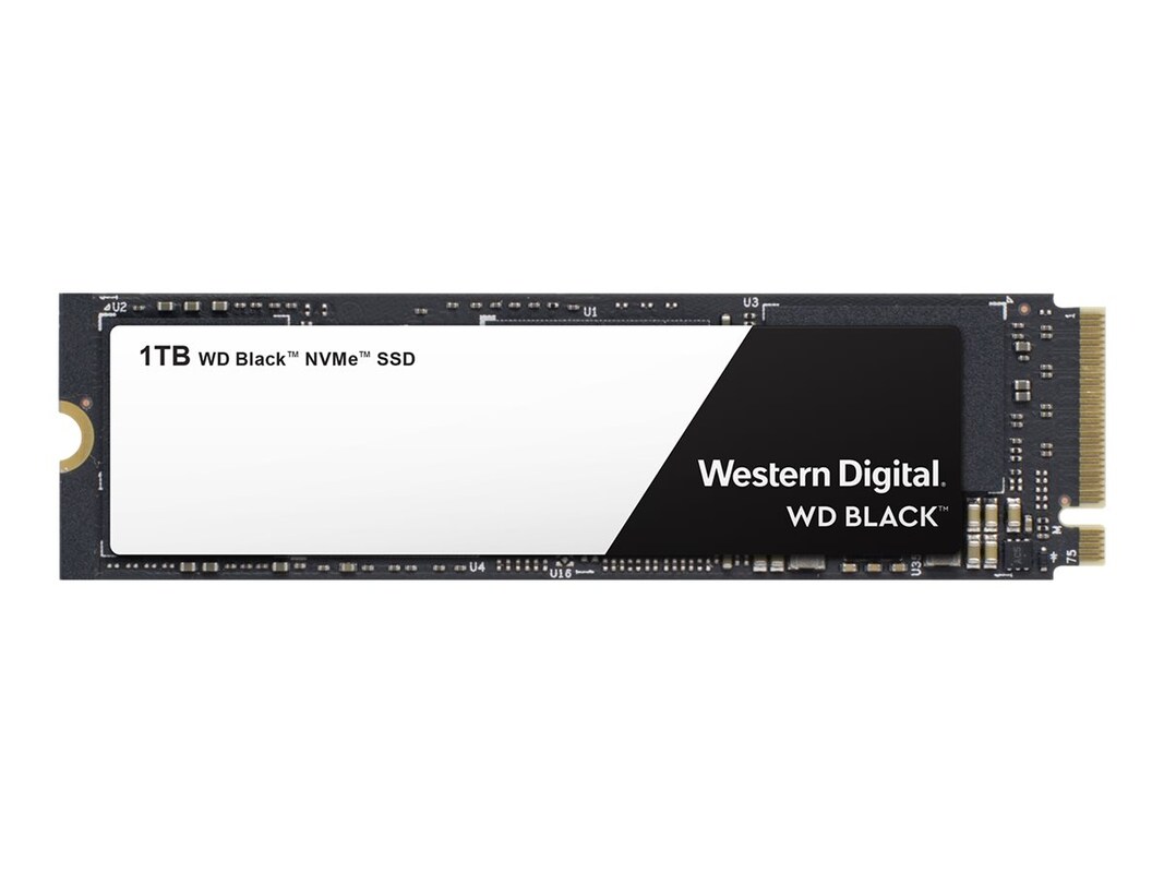 Digital 1TB WD Black PCIe Gen3 x4 NVMe M.2 2280-S3-M (WDS100T2X0C)