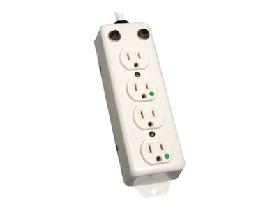Tripp Lite Multiple Outlet Strip 15-Amp (4) Outlet Hospital Grade 15ft Cord, PS-415-HG-OEM, 8343315, Power Strips Tripp Lite Multiple Outlet Strip 15-Amp (4) Outlet Hospital Grade 15ft Cord, PS-415-HG-OEM, 8343315, Power Strips