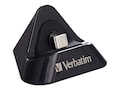 Verbatim Charge Stand for Nintendo Switch Lite , 70250, 41175819, Battery Chargers