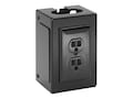 Chief Manufacturing Fusion Power Outlet Accessory, Black (TAA), FCA540, 32592389, Power Strips