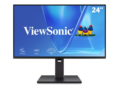 ViewSonic 23.8 VG2458 Full HD LED-LCD Monitor , VG2458                        , 41914160, Monitors