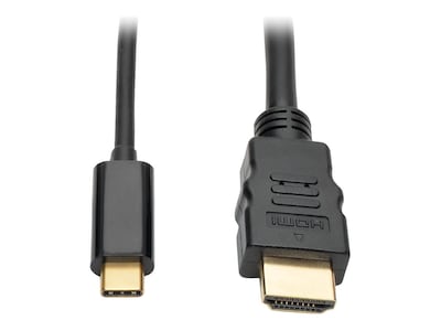 Tripp Lite USB 3.1 Type C (USB-C) to HDMI M M UHD 4K x 2K @30Hz Adapter Converter Cable, 3ft, U444-003-H, 33923661, Cables