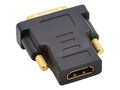 Tripp Lite HDMI to DVI-D F M Cable Adapter, Black, P130-000, 6127441, Adapters & Port Converters