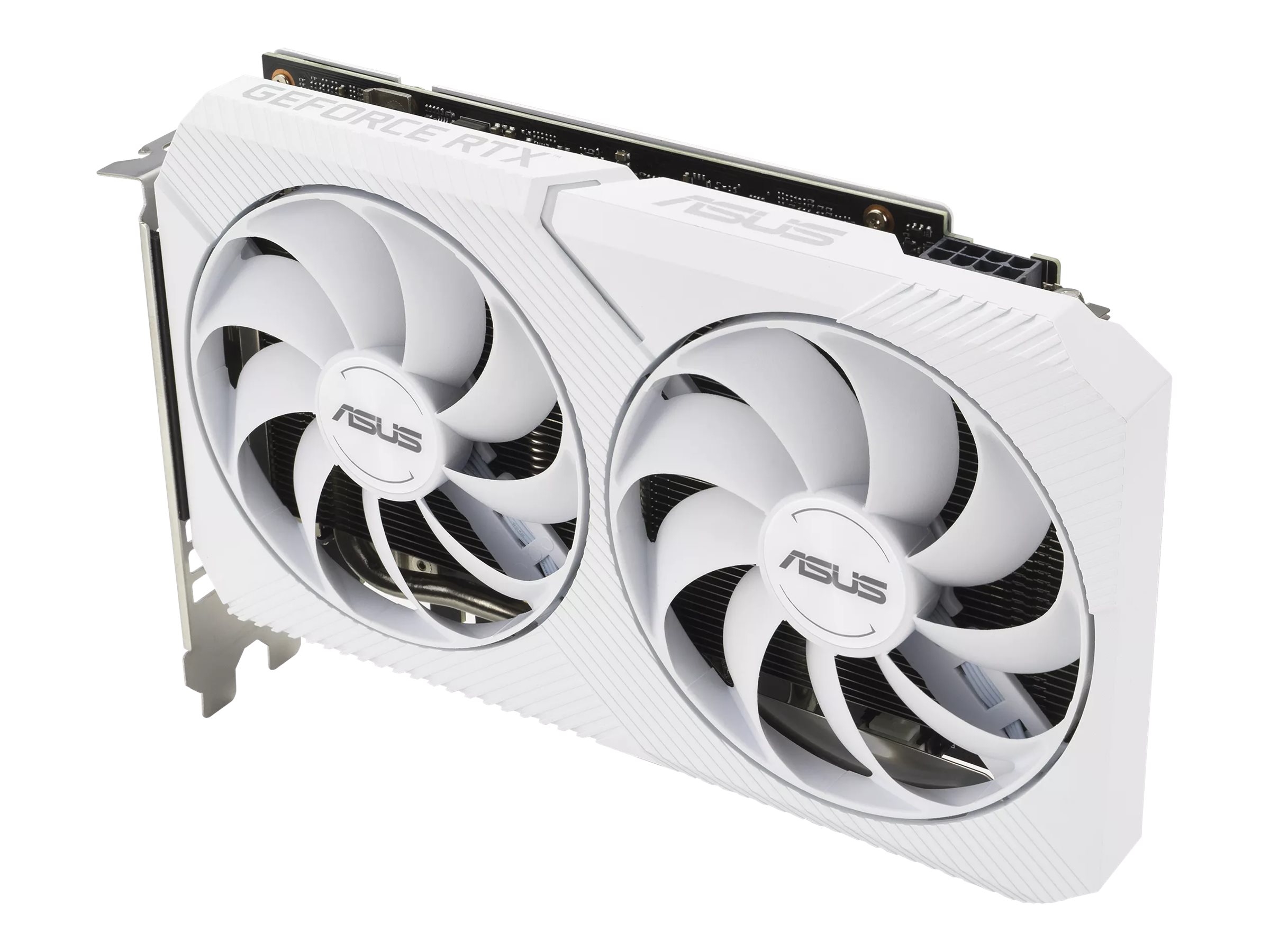 DUAL-RTX3060-O8G-WHITE - Asus Dual GeForce RTX 3060 White 