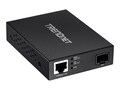 TRENDnet Gigabit PoE PD SFP Fiber Media, TFC-PGSFP, 36594541, Network Transceivers