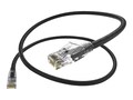 UNC ClearFit Cat6 Patch Cable, Snagless, Black, 2ft, 10051, 12056001, Cables