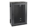 Tripp Lite SmartRack Slim 18U Swinging Wall-Mount Rack Enclosure Cabinet, SRW18US13, 15994765, Racks & Cabinets