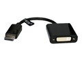 QVS DisplayPort to DVI M F 4K Eyefinity Active Adapter, Black , DPDVI-AMF, 31505790, Adapters & Port Converters