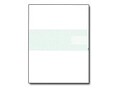 Troy Secure Check Paper w  Green Middle Ream, 99-12051-201, 38080691, Paper, Labels & Other Print Media