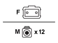 AddOn ADD-MPO-12LC5MSOM3 Main Image from Ports / controls AddOn ADD-MPO-12LC5MSOM3 Main Image from Ports / controls