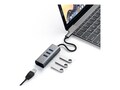 Satechi TYPE-C 2-IN-1 USB 3.0 ALUMINUM, ST-TC2N1USB31AM, 41653566, Docking Stations & Port Replicators