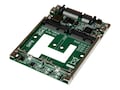 StarTech.com Dual mSATA Solid State Drive to 2.5” SATA RAID Adapter Converter, 25SAT22MSAT, 16996404, Drive Mounting Hardware