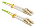 Axiom LC-LC Wide Band 50 125 OM5 Multimode Duplex Fiber Optic Cable, 4m, LCLCOM5MD4M-AX, 38327771, Cables
