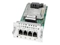 Cisco 4th Gen Multi-flex Trunk Voice Clear-channel Data T1 E1 Module, NIM-4MFT-T1/E1=, 24057141, Network Voice Router Modules