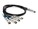 AddOn QSFP-4SFP25G-CU2-5M-AO Image 3 from Left-angle AddOn QSFP-4SFP25G-CU2-5M-AO Image 3 from Left-angle