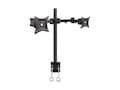 Siig Articulating Dual Monitor Desk Mount 13” - 27” , CE-MT0Q11-S1, 12692649, Stands & Mounts - Desktop Monitors