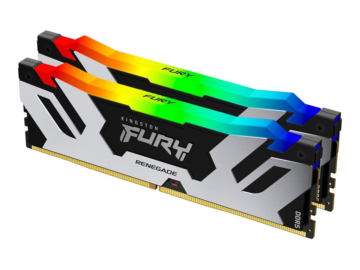 Kingston FURY Renegade Silver Black RGB XMP 32GB PC5-64000