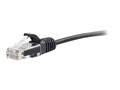 C2G Cat6 Snagless Unshielded (UTP) Slim Ethernet Network Patch Cable, Black, 8ft, 01107, 37863871, Cables