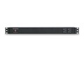 CyberPower Basic PDU 120V 15A 1U RM 5-15P Input 15ft Cord (12) 5-15R Outlets, RoHS, PDU15B2F10R, 11263332, Power Distribution Units