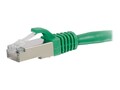 C2G Cat6 Snagless Shielded (STP) Network Patch Cable, Green, 4ft, 00828, 16194760, Cables