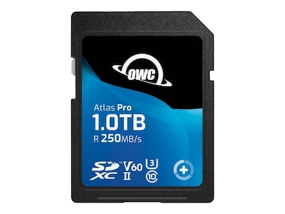 Other World 1TB Atlas Pro UHS-II SDXC Memory Card, OWCSDV60P1000, 41706545, Memory - Flash Other World 1TB Atlas Pro UHS-II SDXC Memory Card, OWCSDV60P1000, 41706545, Memory - Flash