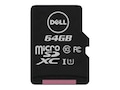 Dell 64GB microSDXC Card, 385-BBKL, 34609594, Memory - Flash