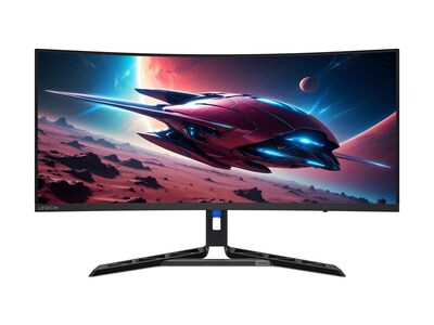 Lenovo 34 Legion R34w-30 WQHD LED-LCD Ultrawide Curved Monitor, 67C7GACBUS, 41999753, Monitors - Large Format - Touchscreen