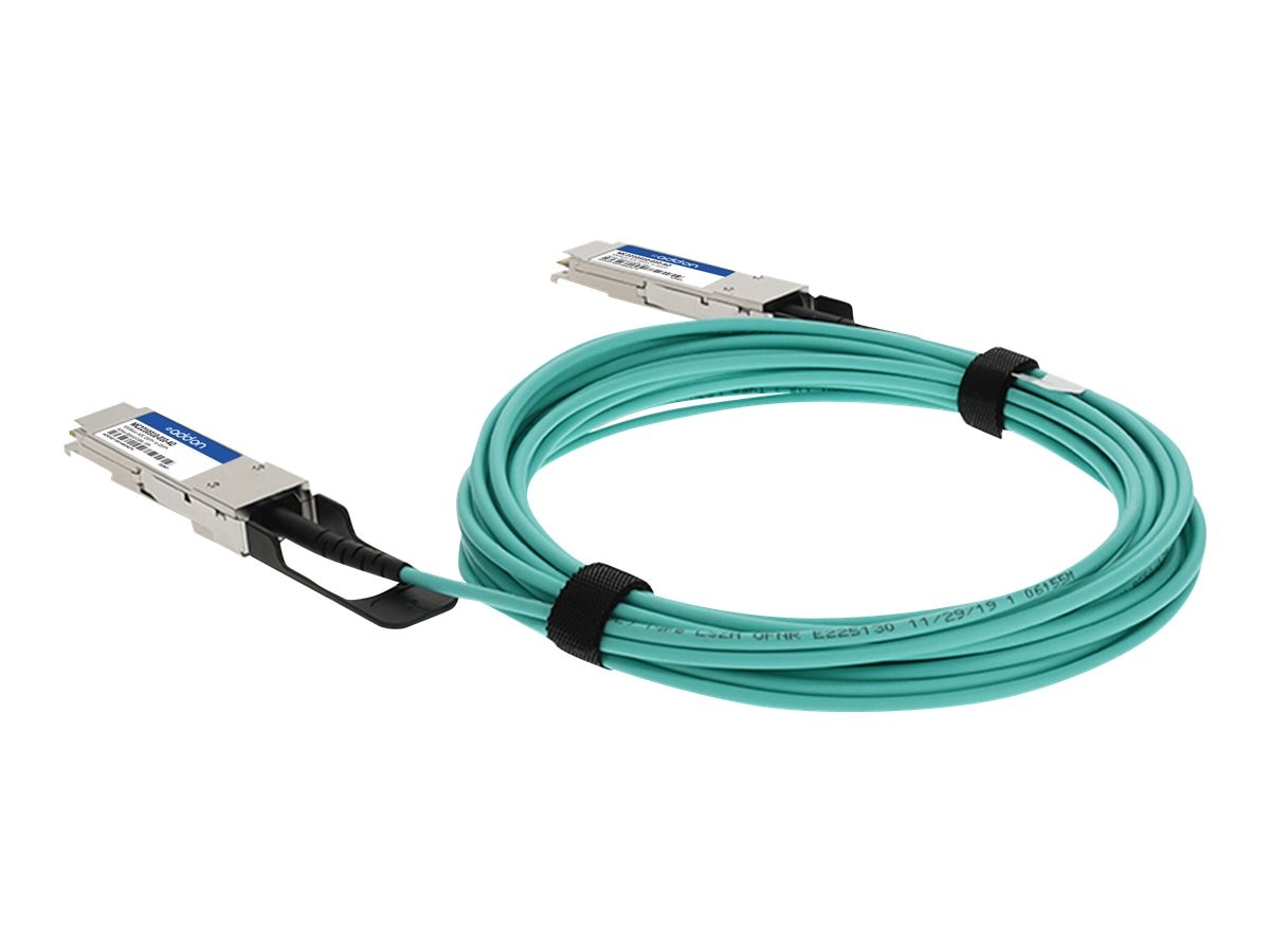 Buy AddOn 40GBase-AOC QSFP+ to QSFP+ Direct Attach Cable, 10m at