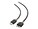 Cable Matters 201006-BLK-0.3M                Image 1 from Front
