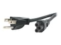 StarTech.com 10A 125V 18AWG NEMA 5-15P to C5 (Clover Leaf) Laptop Power Cable Cord, 6ft, PXT101NB3S, 17860074, Power Cords