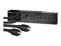 APC Service Bypass PDU, 3000VA, 120V, 30A, NEMA L5-30P Input, 8ft Cord, (4) NEMA 5-20R, (1) NEMA L5-30R, SBP3000RM, 13023535, Battery Backup Accessories