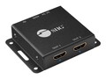 Siig 2-Port HDMI HDR Mini Splitter Amplifier with EDID Management, CE-H23K11-S1, 36130190, Switch Boxes