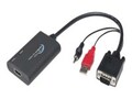 Syba VGA to HDMI Converter w  Audio, SY-ADA31025, 15623577, Adapters & Port Converters