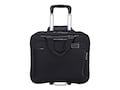 Eco Style Tech Exec Rolling Case for 16 Notebook + iPad Tablet, Black, ETEX-RC15, 18170681, Carrying Cases - Notebook