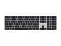 Apple Magic Keyboard with Touch ID and Numeric Keypad for Mac models with Apple Silicon, Black, MXK83LL/A                     , 41853222, Keyboards & Keypads