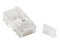 StarTech.com Cat6 Modular Plug for Solid Wire, 50-Pack, CRJ45C6SOL50, 12296224, Cable Accessories