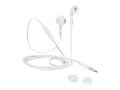 Targus Tangle-Free Earbuds - White, AEH036CAI, 35110779, Earphones