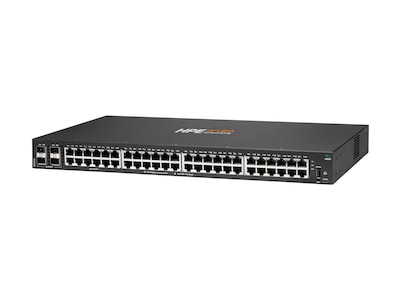 HPE Aruba 6000 1U RM L3 Managed Switch ARM A9 1.016GHz 4GB RAM 16GB Flash 48xGbE RJ-45 4xGbE SFP, R8N86A#ABA, 41327044, Network Switches HPE Aruba 6000 1U RM L3 Managed Switch ARM A9 1.016GHz 4GB RAM 16GB Flash 48xGbE RJ-45 4xGbE SFP, R8N86A#ABA, 41327044, Network Switches