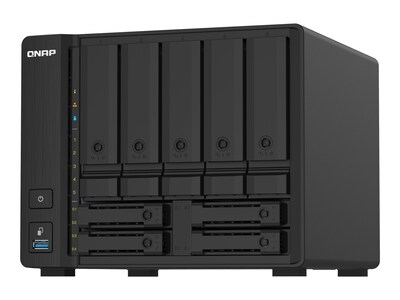 QNAP QNAP TS-932PX 5 (+4) Bay 64-BI , TS-932PX-4G-US, 41177906, Network Attached Storage