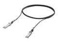 Ubiquiti UniFi 10G SFP+ Direct Attach Fiber Optic Cable, 1m , UACC-DAC-SFP10-1M, 41627361, Cables
