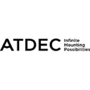Atdec Open Box Large Range Full Motion Wall Mount for 50-100 Displays up to 200lbs - Black, AD-WM-9080                    , 42109229, Stands & Mounts - Digital Signage & TVs