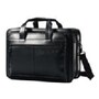 Stephen Gould Samsonite Leather Expandible Business Case, Fits 15.6 Screen Laptop, Organized Front Pocket, Black, 43118-1041, 14298101, Carrying Cases - Notebook