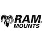 Ram Mounts ROD Combination Bulkhead Flat Surface Base with Plunger for Spline Posts, RAM-114BMPU, 36145931, Mounting Hardware - Miscellaneous